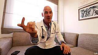 Dr. Johnny Sins teaches his fans how to make their girl squirt