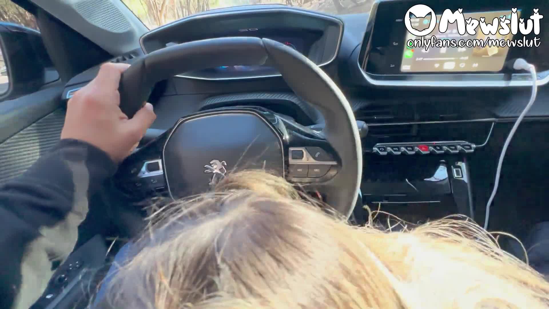 Una troia perversa mi ha fatto un pompino in macchina dopo il nostro  appuntamento a cena