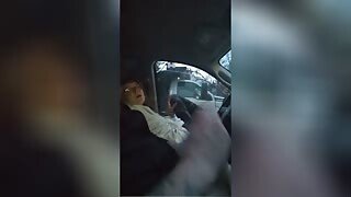 I jerked off my cock in front of my blonde girlfriend